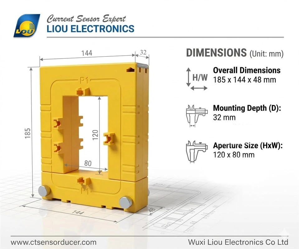 Split-Core CT For Low-Voltage Power Distribution Panels LO-CTKDP4 factory